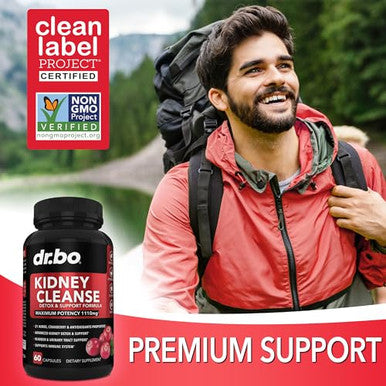 Dr Bo Kidney Cleanse Detox Support Supplement