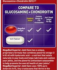 Megared 353Mg Omega3 Krill Oil Joint Care Supplement With Epa/Dha Fatty Acids Antioxidants Hyaluronic Acid No Fishy Burp Aftertaste As With Fish Oil 60 Count Softgels (2 Pack)