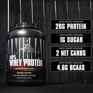 Animal 100% Whey Protein Powder Ã¢â‚¬â€œ Whey Blend For Pre Or Postworkout Recovery & Fury Pre Workout Powder Supplement For Energy And Focus 5G Bcaa 350Mg Caffeine Nitric Oxide