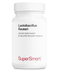 Supersmart Lactobacillus Reuteri Probiotic Strain 5 Billion MicroOrganisms CFU Per Day Restores The Balance of Intestinal Microflora NonGMO Gluten Free 60 DR Capsules
