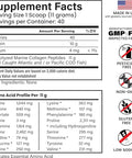 E1P Wild Caught Marine Collagen Peptides Powder 440Grams (40 Servings) Unflavored Msc-Certified Non-Gmo Third-Party Lab Tested