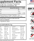 E1P Wild Caught Marine Collagen Peptides Powder 440Grams (40 Servings) Unflavored Msc-Certified Non-Gmo Third-Party Lab Tested