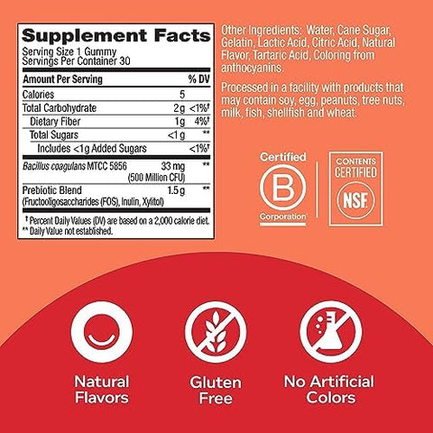 Olly Ultra Strength Hair Softgels Supports Hair Health Biotin Keratin and Probiotic + Prebiotic Gummy Digestive Support And Gut Health