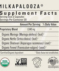 Legendairy Milk Milkapalooza Lactation Supplement For Breastfeeding Moms Increase Breast Milk Supply With Organic Moringa Fennel Nettle & Shatavari Vegan Postpartum Essentials Fenugreek-Free 60Ct