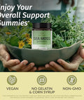 Herbamama Sea Moss And Iodine Kit - Bundle Of Sea Moss With Bladderwrack & Potassium Iodine Gummies - Vegan Non-Gmo Gelatin- - 2 Pack