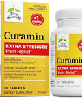 Terry Naturally Curamin Extra Strength Curcumin & Boswellia Supplement For Healthy Circulation Support Turmeric Supplement To Support Joints Muscle Health & Endorphin Production 120 Tablets