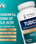 Dr Berg Nutritionals Tudca Supplement (Tauroursodeoxycholic Acid) 30 Capsules
