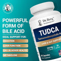 Dr Berg Nutritionals Tudca Supplement (Tauroursodeoxycholic Acid) 30 Capsules