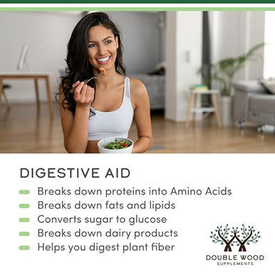 Double Wood Supplements Digestive Enzymes 800Mg