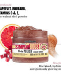 Soap & Glory Simply The Boost Exfoliating Body Scrub - Smoothing & Buffing Body Scrub - Body Polish With Vitamin B5 Vitamin C & Vitamin E (300Ml)