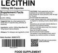 Lecithin 1200mg 360 Softgel Capsules - High Strength Diet and Weight Loss Supplement Pharmaceutical Grade
