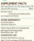 Frankincense A120 (2pcs) Alcohol Herbal Extract Tincture, Concentrated Liquid Drops Natural Boswellia Serrata Dried Resin (2x4 fl oz)