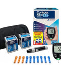 Ascensia Contour Next Gen Blood Glucose Monitoring System " Allinone Kit For Diabetes With Glucose Monitor And 55 Test Strips For Blood Sugar & Glucose Testing