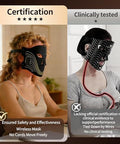 Memtim Red Light Therapy Mask For Face 4 Modes Cordless Led Face Mask Light Therapy With 2000Mah Rechargeable Remote Led Face Mask At Home& Travel