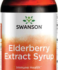 Swanson Elderberry Extract Syrup 8 fl Ounce (237 ml) Liquid