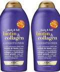 Ogx (Thick & Full) Biotin & Collagen Shampoo + Conditioner 19.5Oz Duo-Set