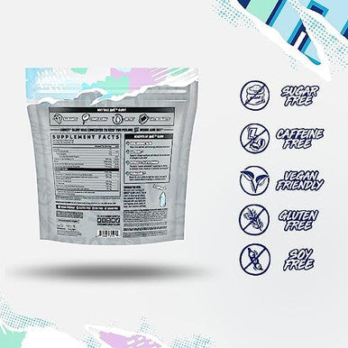 Ghost Glow Sticks: Beauty And Detox Supplement 30 Onthego Stick Packs Pina Colada Hyaluronic Acid Biotin & Ltheanine For Skinboosting Support Sugar Gluten