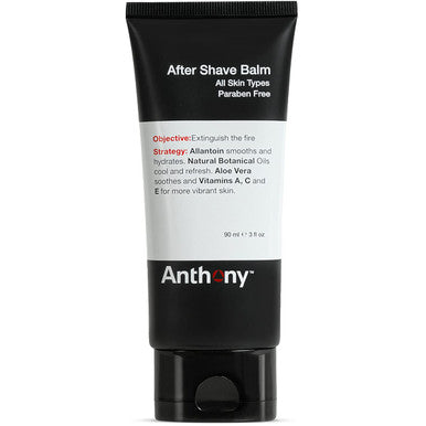 Anthony After Shave Balm for Men ÃƒÂ¢Ã¢â€šÂ¬Ã¢â‚¬Å“ Cooling Lotion with Vitamins A, C, & E Plus Aloe Vera and Natural Botanical Extracts Soothes and Moisturizes All Skin Types ÃƒÂ¢Ã¢â€šÂ¬Ã¢â‚¬Å“ 3 Fl Oz