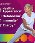Centrum Multigummies Gummy Multivitamin For Women, Multivitamin/Multimineral Supplement With Vitamin D3, B Vitamins And Antioxidants, Assorted Fruit Flavor - 170 Count