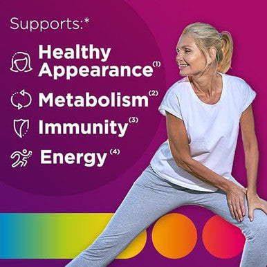 Centrum Multigummies Gummy Multivitamin For Women, Multivitamin/Multimineral Supplement With Vitamin D3, B Vitamins And Antioxidants, Assorted Fruit Flavor - 170 Count