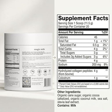 Fasted Athlete Magic Milk 20 Servings