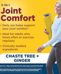 Nature Made 3-In-1 Joint Comfort Capsules Chaste Tree Ginger & Boswellia Joint Supplements For Men And Women 30 Capsules 30 Day Supply