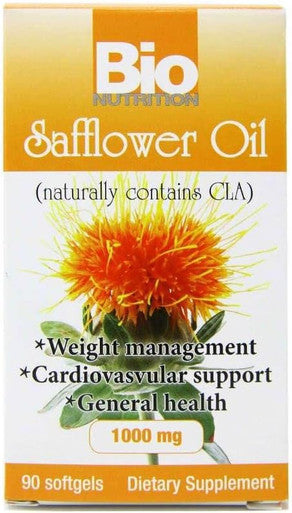 Safflower Oil 90 SOFTGELS By Bio Nutrition Inc