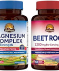 Vitalitown 10 in 1 Magnesium Complex 90 Caps and Vitalitown Organic Beet Root 60 Capsules 1300mg