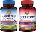 Vitalitown 10 in 1 Magnesium Complex 90 Caps and Vitalitown Organic Beet Root 60 Capsules 1300mg