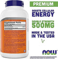 Now Foods Lcarnitine 500 Mg 240 Veg Caps (Pack Of 2)