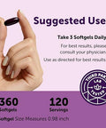 Micro Ingredients Elderberry Complex With Zinc & Vitamin C 360 Softgels 7-In-1 With D3 Oil Of Oregano Quercetin & Ginger Made With Mct & Elderberry Seed Oil