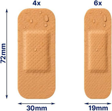 Elasroplast Water Resistant Plasters Strips - Pack Of 100