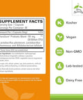 Terry Naturally Florasure Probiotic Digestion Supplement To Aid Against Occasional Bloating & Support Gas Relief Gut Health Support Supplement With Bifidobacterium Bifidum 30 Capsules