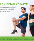 Davinci Labs Iron Bisglycinate Gentle Iron Supplement For Women & Men Help Support Hemoglobin Production & Normal Energy Levels With Vitamin C & More Vegan 60 Vegetarian Capsules