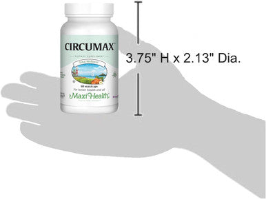 Maxi Health CircuMax Supplement - High Potency - Vein and Circulation Formula - 60 Capsules - Kosher
