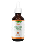 Monk Fruit & Stevia Liquid Sweetener Drops - Natural Sweeteners & Sugar Alternatives - Delicious Blend with No Bitter Aftertaste - Concentrated Sweetener Liquid Drops Extract ÃƒÂ¢Ã¢â€šÂ¬Ã¢â‚¬Å“ 16 FL OZ (3200 Servings)