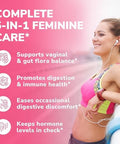 Vitalibre Probiotics For Women 100 Billion Cfu 15 Strains 30 Capsules And 120 Capsules Magnesium Citrate 420Mg With Vitamin D3 & B6