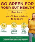 Nature Made Super Greens With Probiotic Capsules Made With 1/2 Cup Veggies 75 Capsules