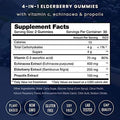 Nutrachamps (2Pack) Vitamin C Gummies And Elderberry Gummies Bundle