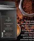 Lifeboost Organic Espresso Beans Whole USDA Organic Low Acid Mold Free Dark Roast Coffee Whole Bean Single Origin High Caffeine Arabica 12 oz Bag