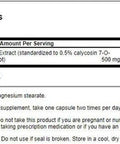 Swanson Astragalus (Standardized) 500 Milligrams 120 Capsules