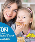 SunButter Crunch Sunflower Seed Butter 16 oz NutFree Spread with 7g PlantBased Protein Roasted Rich & Savory Flavor Smooth Texture Vegan Kosher & NonGMO