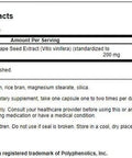 Swanson Grape Seed Extract (Standardized) 200 Milligrams 120 Capsules 2 Bottles