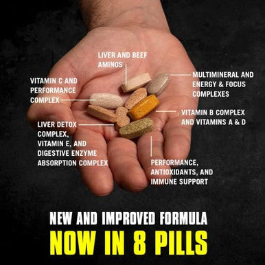 Animal Pak Vitamin Pack With Creatine Chews Multivitamin Amino Acids And Minerals For Sports Nutrition Strength Endurance And Recovery