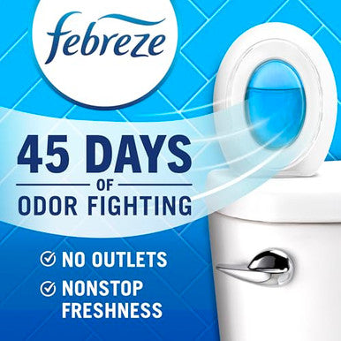 Febreze Kitchen Air Freshener Odor-Fighting Plug In Alternative Air Fresheners For Home And Bathroom And Kitchen Closet Air Fresheners Fresh Lemon Scent 6 Count