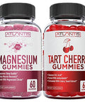 Atlantis Nutrition 60 Tart Cherry Gummies + 60 Magnesium Citrate Gummies
