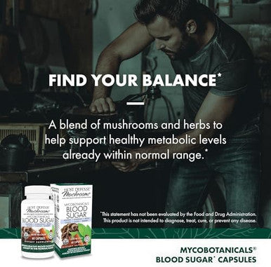 Host Defense Mycobotanicals Capsules Herbal Supplement With Chaga Reishi & Maitake Mushrooms Mushroom Mycelium Supplement For Healthy Balance 60 Capsules (30 Servings)