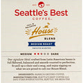 SeattleÃƒÂ¢Ã¢â€šÂ¬Ã¢â€žÂ¢s Best Coffee K-Cup Pods, House Blend Medium Roast, Smooth Roasted Ground Coffee K-Cups for Keurig Brewers, 10 CT K-Cup Pods/Box (Pack of 3 Boxes)