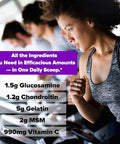 Labrada Nutrition Elastijoint Glucosamine Joint Support Supplement Powder for Men and Women Joint Relief and Bone Health Supplement with MSM Glucosamine Chondroitin MSM Gluten Free