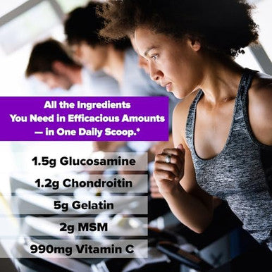 Labrada Nutrition Elastijoint Glucosamine Joint Support Supplement Powder for Men and Women Joint Relief and Bone Health Supplement with MSM Glucosamine Chondroitin MSM Gluten Free